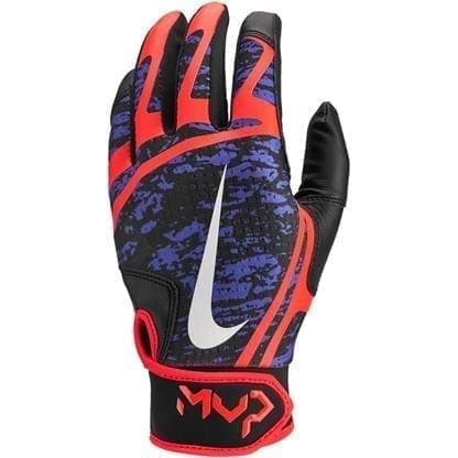 all red nike batting gloves