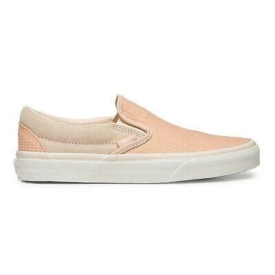 vans slip on creme